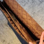 Thumbnail for Sac de travail en cuir noir Longchamp
