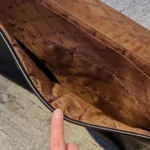 Thumbnail for Sac de travail en cuir noir Longchamp