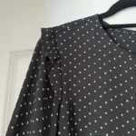 Thumbnail for Michael Kors black star print blouse size S