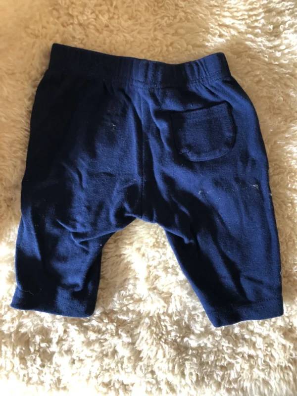 Image for Newborn baby navy trousers