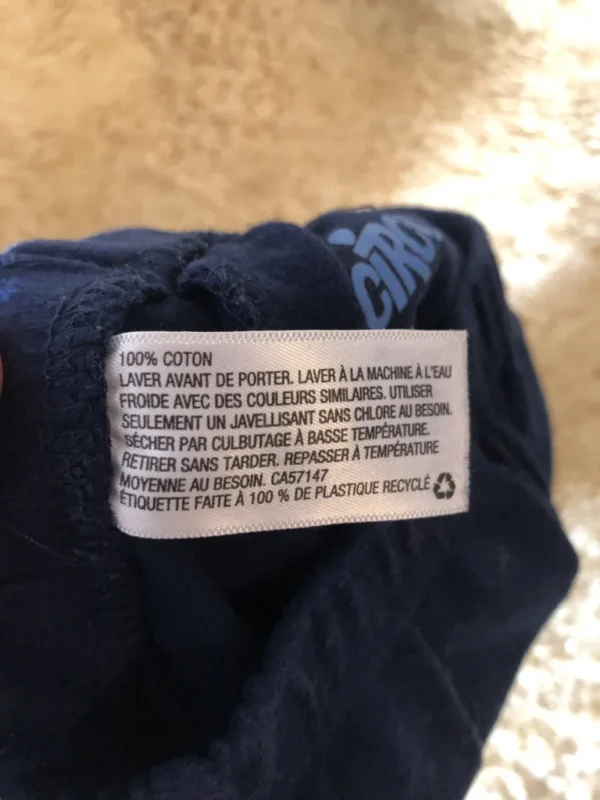 Image for Newborn baby navy trousers