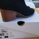 Thumbnail for Bottines Aldo noires daim comme neuves taille 6