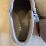 Thumbnail for Bottines Aldo beige daim comme neuves
