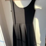Thumbnail for Short open back dress with bow