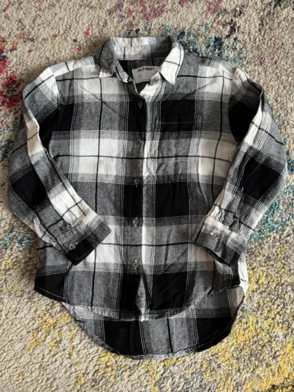 Featured image for Chemise en flanelle 6/7 ans