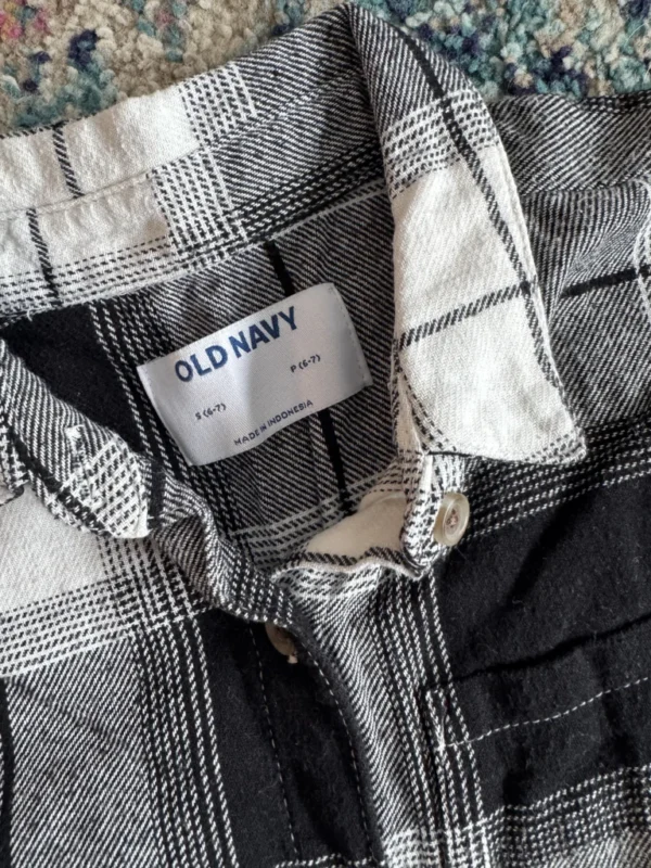 Image for Chemise en flanelle 6/7 ans