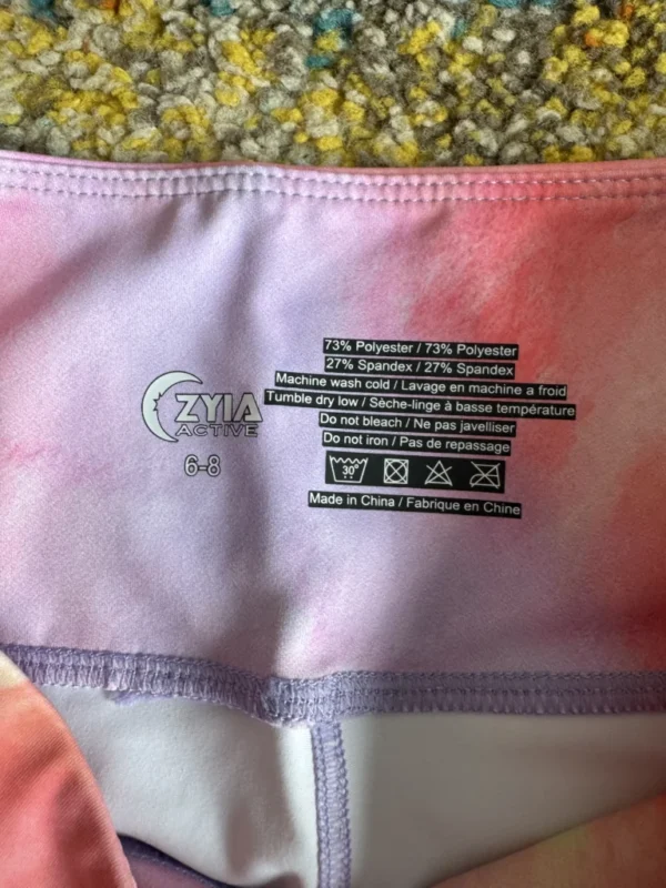 Image for Leggings Zyia 6/8 ans