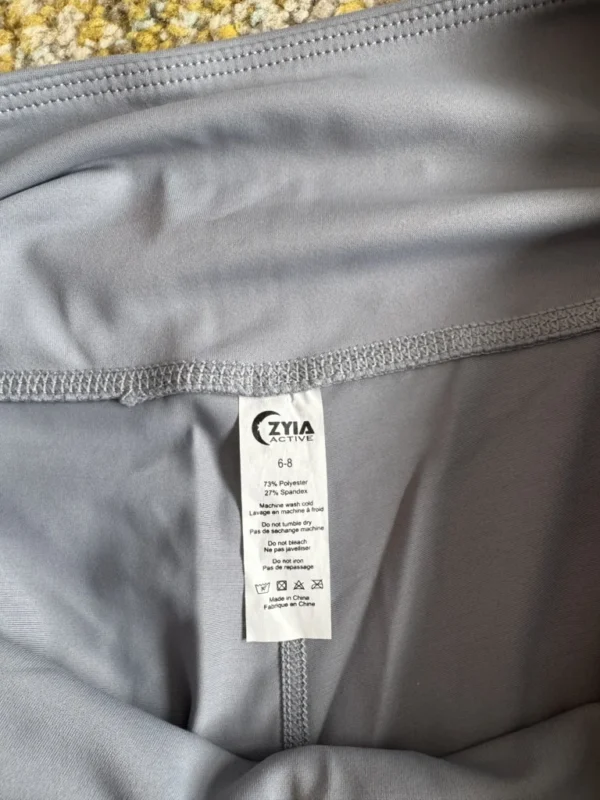 Image for Leggings gris Zyia 6/8 ans