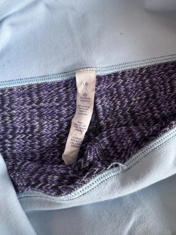 Image for Short courte Lululemon 6 ans
