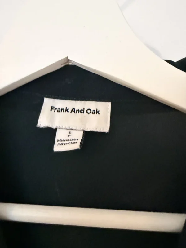 Image for Frank and oak forest green shirt