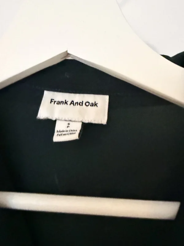 Image for Frank and oak forest green shirt
