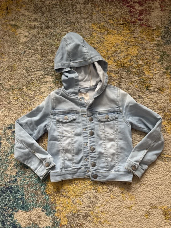 Featured image for Manteau jeans fille 6 ans