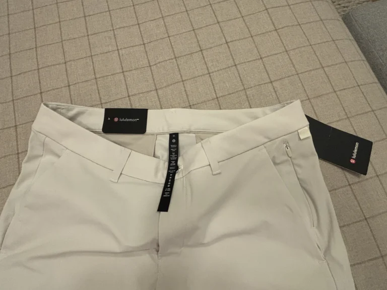 Image for Pantalon commission ajusté LULULEMON grège (taille 34)