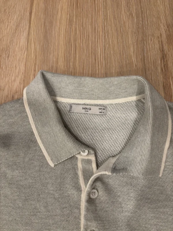 Image for Polo beige MANGO (taille L, mais fait davantage M)