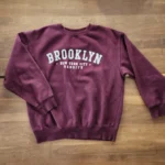 Featured thumbnail for Crewneck Brooklyn bourgogne
