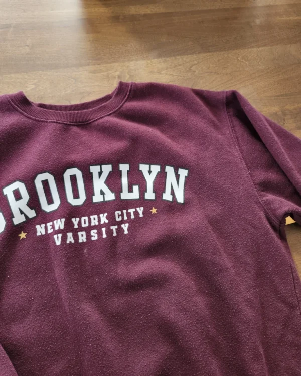 Image for Crewneck Brooklyn bourgogne