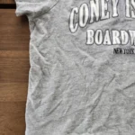 Thumbnail for T-shirt gris Coney Island Boardwalk
