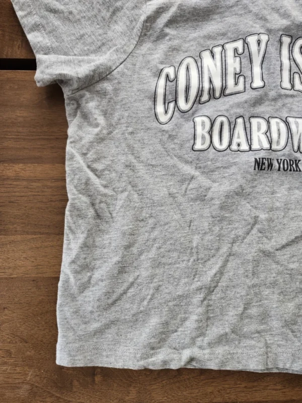 Image for T-shirt gris Coney Island Boardwalk
