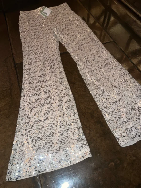 Image for Sequinned Flare Pant, Brand New with tags