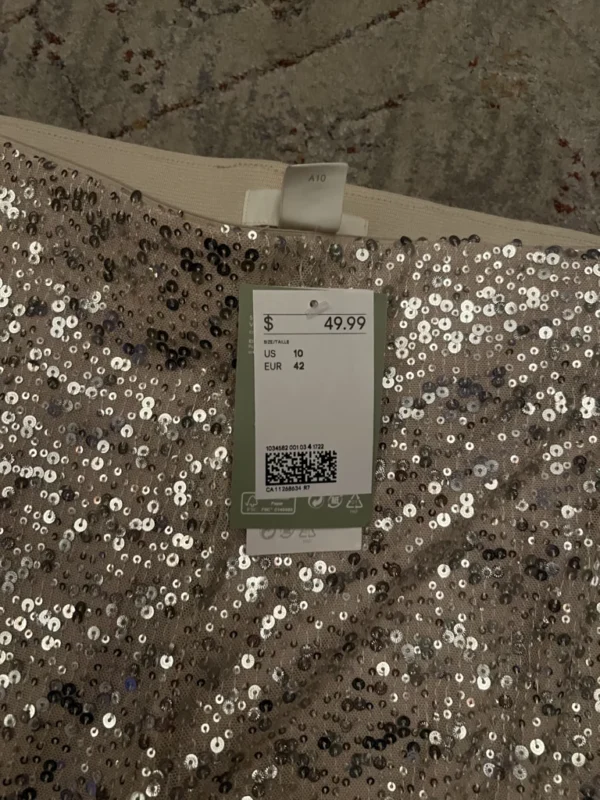 Image for Sequinned Flare Pant, Brand New with tags