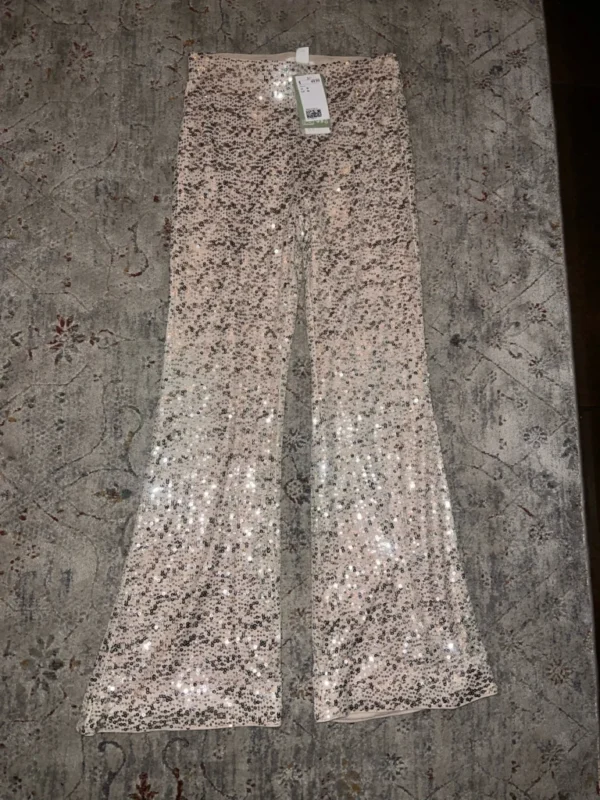 Image for Sequinned Flare Pant, Brand New with tags