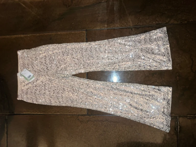 Image for Sequinned Flare Pant, Brand New with tags