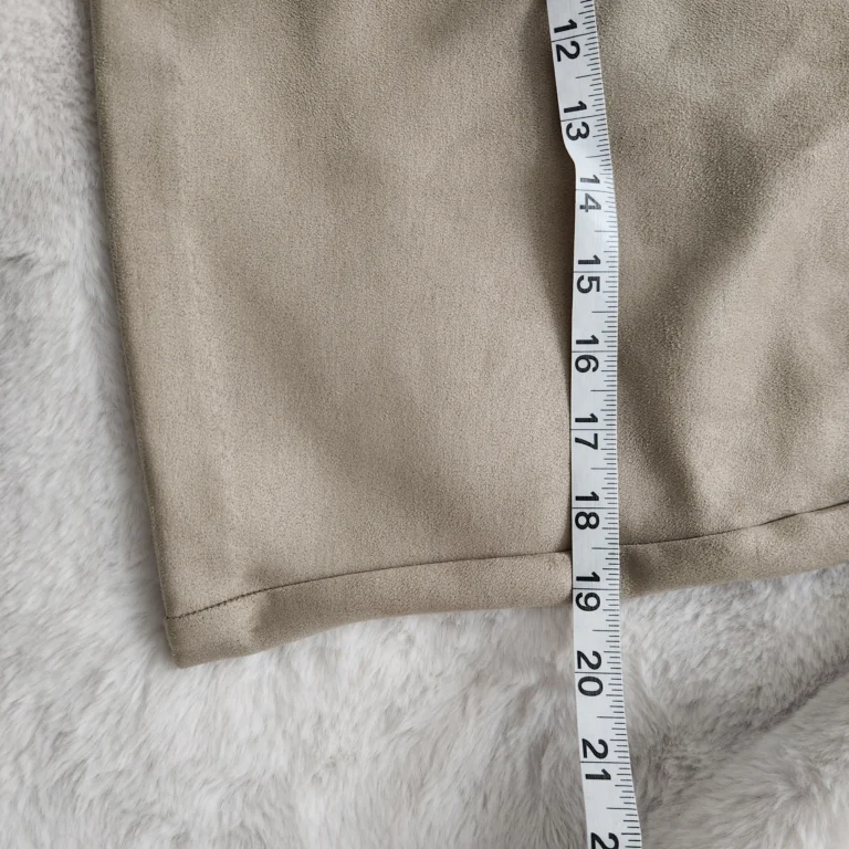 Image for Jupe faux suede taupe