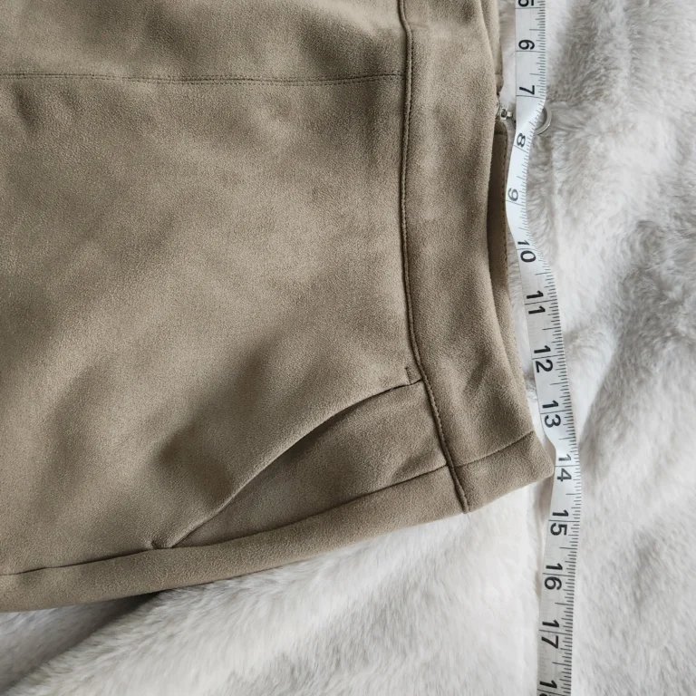 Image for Jupe faux suede taupe