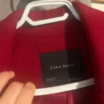 Thumbnail for Manteau zara rouge propre