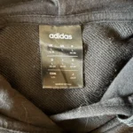 Thumbnail for Chandail à capuchon noir Adidas