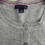 Thumbnail for XS - Cardigan Tommy Hilfiger gris