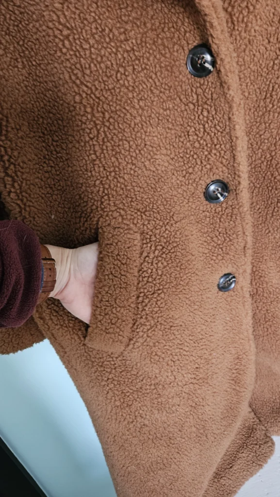 Image for Asos teddy coat