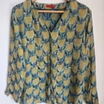 Featured thumbnail for Kumbaya flowing blouse with tulips