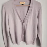 Featured thumbnail for Lavender cardigan in soft St.John wool