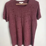 Featured thumbnail for IRO linen T-shirt with holes