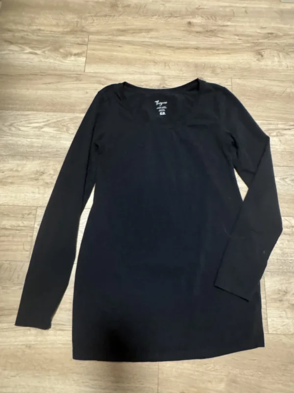 Featured image for XXS - T-shirt Thyme maternité manche longue noir