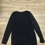 Thumbnail for XXS - T-shirt Thyme maternité manche longue noir