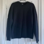 Thumbnail for Pull crewneck classique en laine Uniqlo