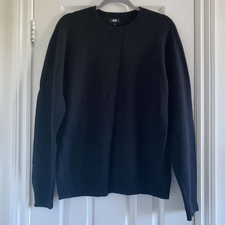Image for Pull crewneck classique en laine Uniqlo