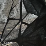 Thumbnail for Jupe paillettes noir et argent