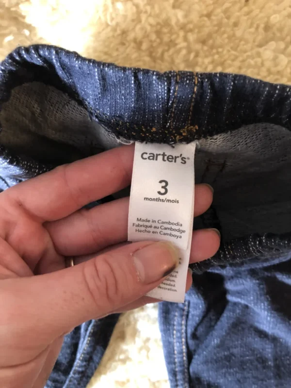 Featured image for Jeggings carters taille 3 mois