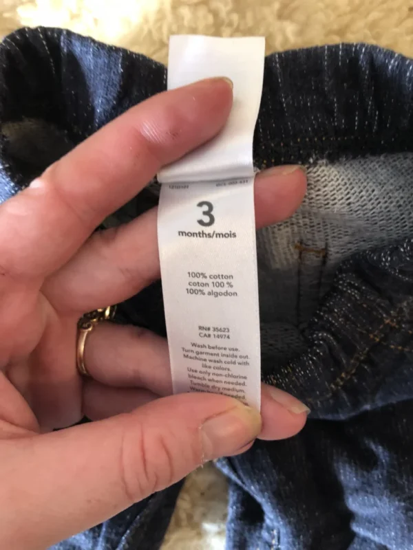 Image for Jeggings carters taille 3 mois