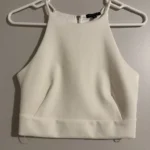 Featured thumbnail for Crop top blanc