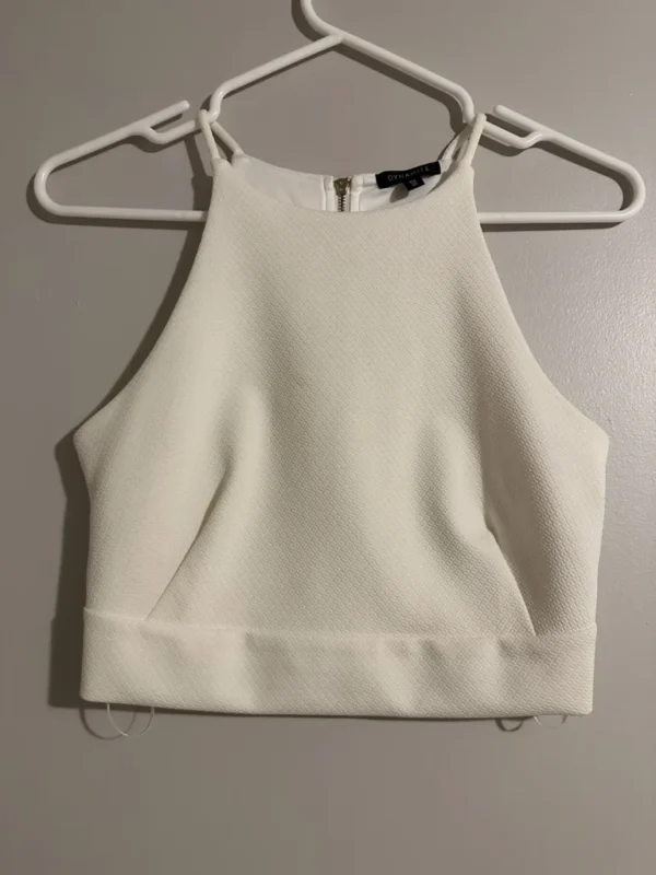 Image for Crop top blanc
