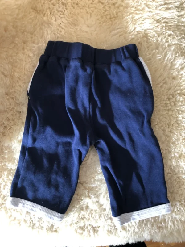 Image for stylish cotton "captain" trousers 🛳️ baby unisex
