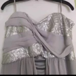 Thumbnail for robe bustier grise