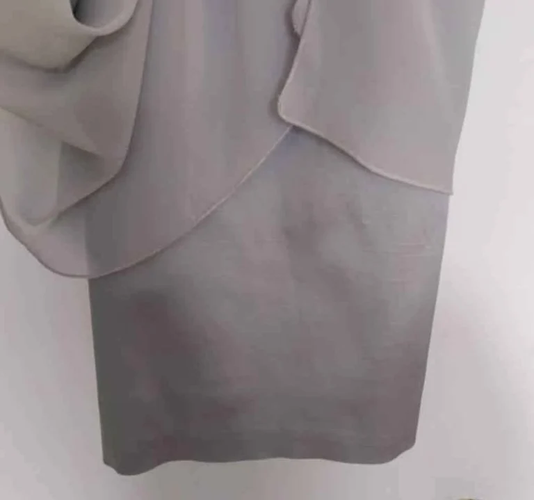 Image for robe bustier grise