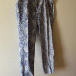 Thumbnail for Pantalon long 97% coton- bleu/blanc  Nygard  8P
