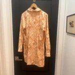 Thumbnail for Robe / tunique chemise orangée
