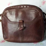 Featured thumbnail for Vintage all-leather bag